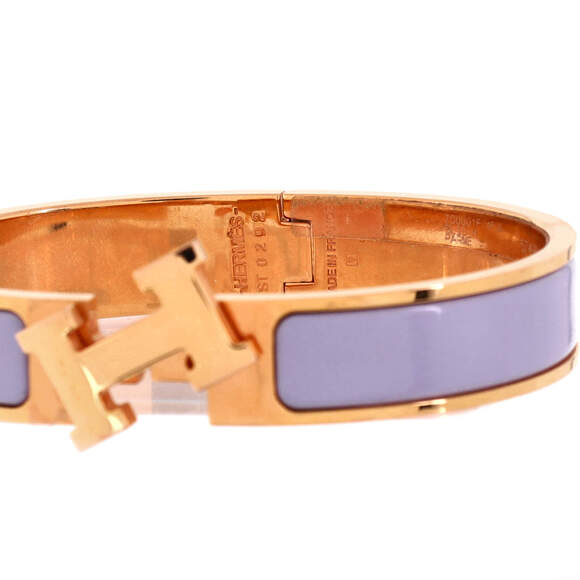 Hermes Narrow Clic H Bracelet Enamel - Picture 3 of 3